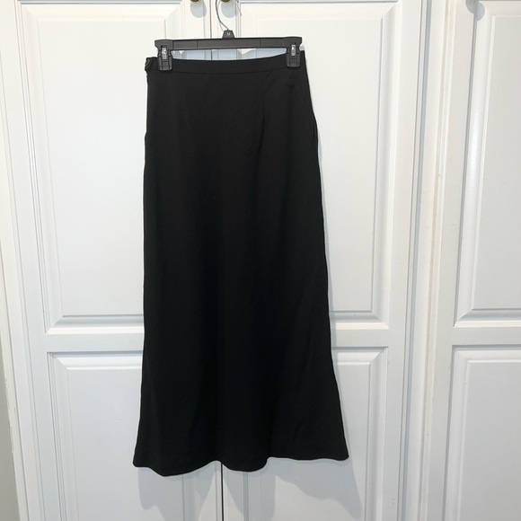 Ralph Lauren 100% Wool Black Maxi Skirt 6P - Picture 4 of 9